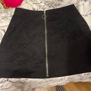 Zip up skirt